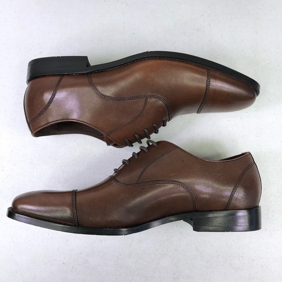 Gordon Rush Dillon Brown Leather Oxford Dress Shoes main image 7